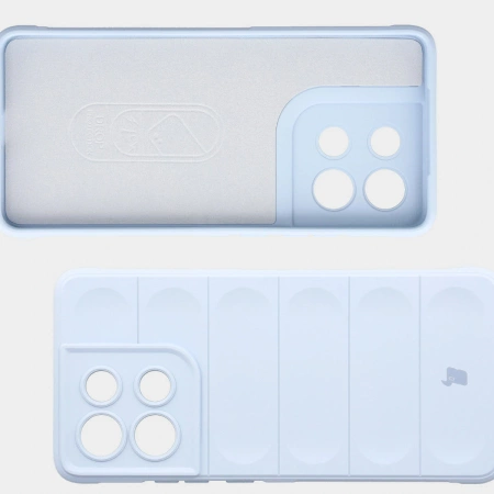 Pancerne etui Bizon Case Tur do Motorola Moto G86 5G, jasnoniebieskie