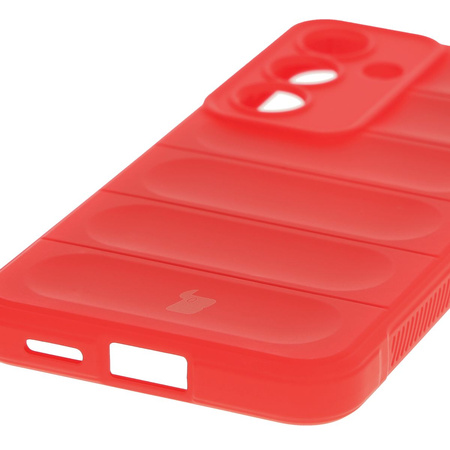 Pancerne etui Bizon Case Tur do Galaxy S25, czerwone