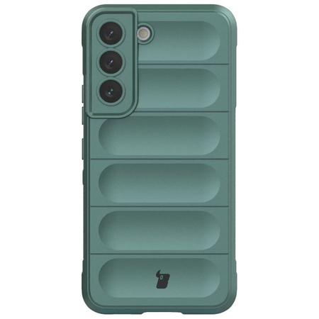 Pancerne etui Bizon Case Tur do Galaxy S22, ciemnozielone