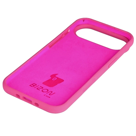 Silikonowe etui Bizon Soft Case do iPhone Air, fuksja