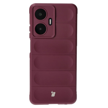 Pancerne etui Bizon Case Tur do Realme C55, ciemnofioletowe