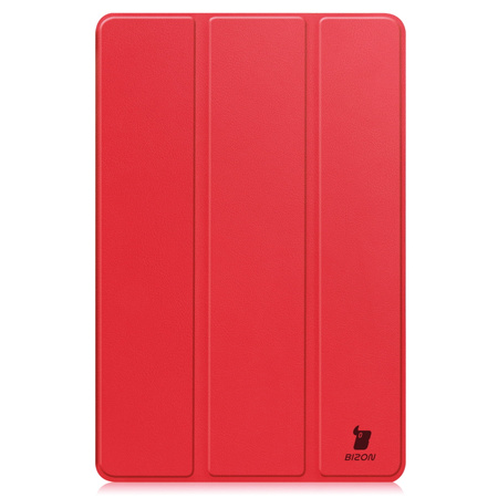 Etui Bizon Case Tab Croc do Xiaomi Pad 6 / Pad 6 Pro, czerwone