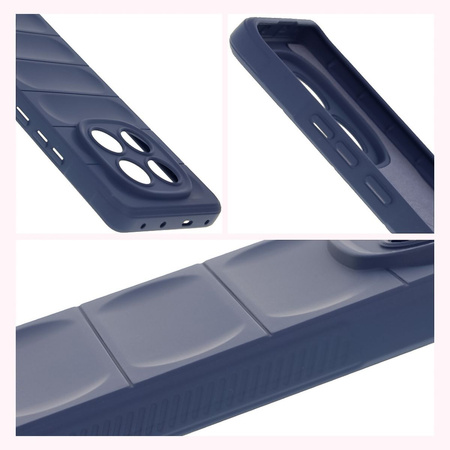 Pancerne etui Bizon Case Tur do Xiaomi Redmi Note 14 Pro 5G / Poco X7, granatowe