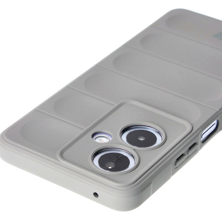 Pancerne etui Bizon Case Tur do Oppo A79 5G, jasnoszare