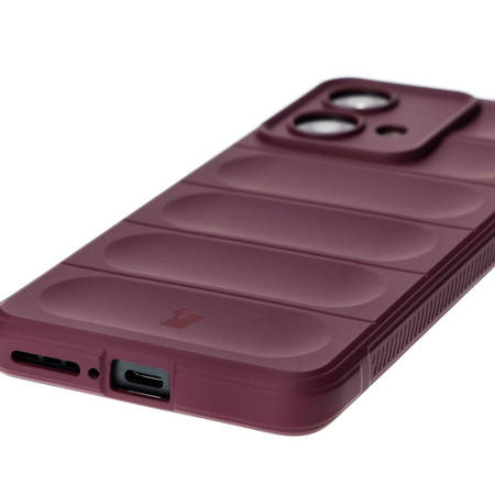 Pancerne etui Bizon Case Tur do Motorola Edge 40 Neo, ciemnofioletowe