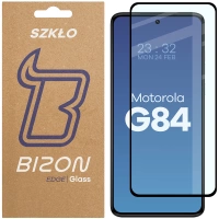 Szkło hartowane Bizon Glass Edge 2 do Motorola Moto G84, czarne
