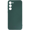 Etui Bizon Case Silicone Sq do Galaxy S23 Plus, ciemnozielone