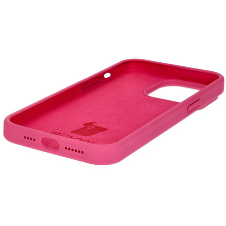 Etui silikonowe Bizon Soft Case do iPhone 14 Pro Max, fuksja
