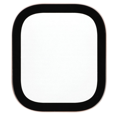 Etui Bizon Case+Glass Watch do Xiaomi Redmi Watch 4, różowe