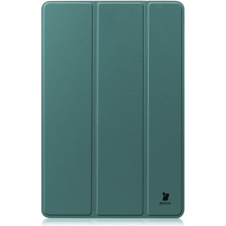 Etui Bizon Case Tab Croc do Samsung Galaxy Tab S8 / S7, ciemnozielone