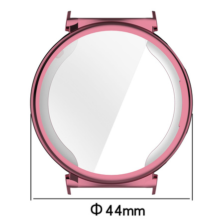 Etui Bizon Case Watch Felipe do Huawei Watch GT 5 41 mm, różowe