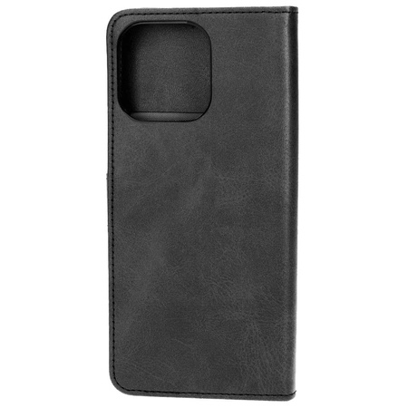 Etui z klapką Bizon Case Pocket do iPhone 15 Pro Max, czarne