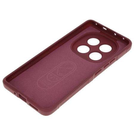 Pancerne etui Bizon Case Tur do Xiaomi Redmi Note 14 Pro 5G / Poco X7, burgundowe