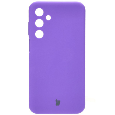 Silikonowe etui Bizon Soft Case do Galaxy M35 5G, fioletowe