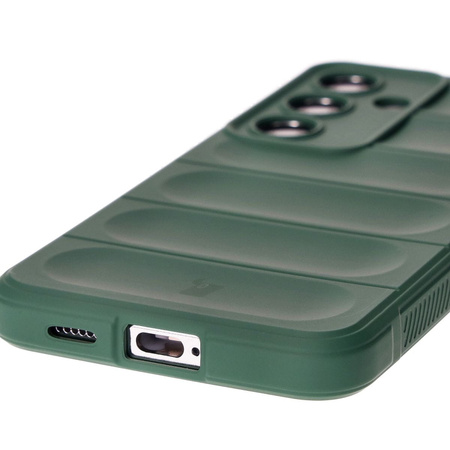 Pancerne etui Bizon Case Tur do Galaxy S24, ciemnozielone