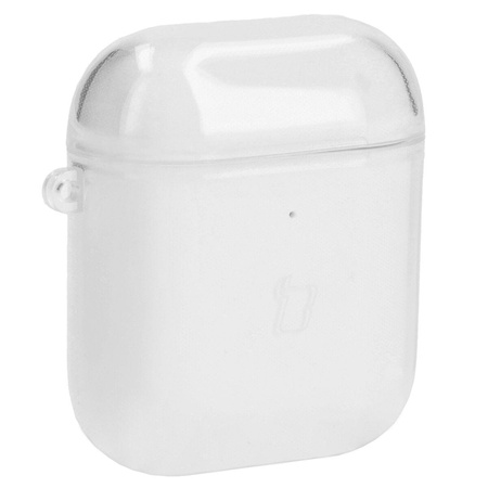 Etui Bizon Case Headphone Clear do Airpods 1/2, przezroczyste