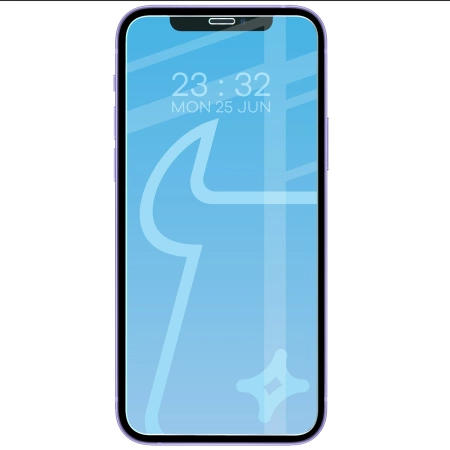 Szkło hartowane Bizon Glass Clear do iPhone 12 Mini