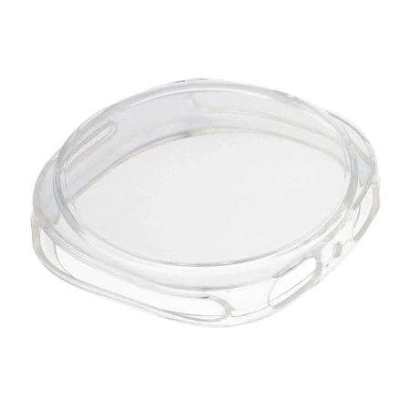 Etui z osłoną ekranu Bizon Case Watch Felipe do Galaxy Watch 8 44 mm, przezroczyste