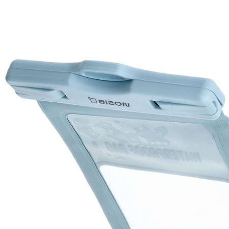 Etui wodoszczelne Bizon Case Hydrowrap, 2 sztuki, jasnoniebieskie