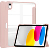 Etui Bizon Case Tab Clear Matt do Apple iPad 10 10.9 2022, różowozłote