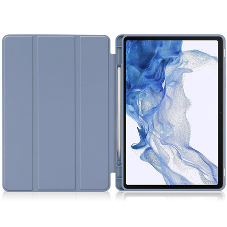 Etui Bizon Case Tab Lizard do Samsung Galaxy Tab S9, szare