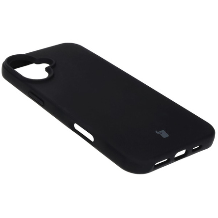 Silikonowe etui Bizon Soft Case do iPhone 16 Plus, czarne