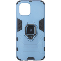 Etui Bizon Case Armor Ring do Redmi A1, niebieskie