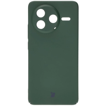 Etui Bizon Case Łupka do Xiaomi Poco F7 Pro, zielone