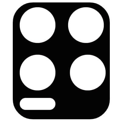 3x Szkło hartowane + szybka na aparat Bizon Glass Clear Pack do Realme 8 Pro