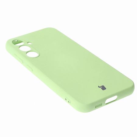 Etui Bizon Case Silicone do Galaxy S23 FE, jasnozielone