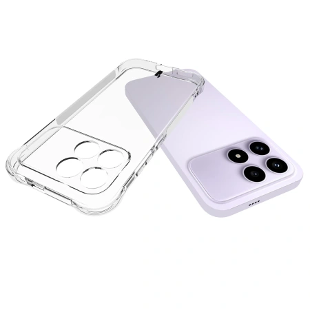 Elastyczne etui Bizon Case Salpa do Xiaomi POCO F8 Pro, przezroczyste