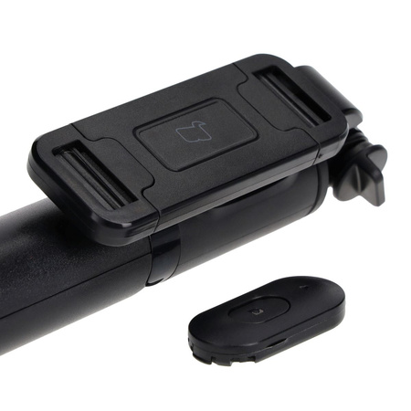 Kijek do selfie / tripod z pilotem Bizon Accessories Selfie Simple, czarny