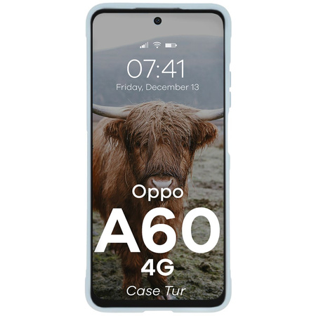 Pancerne etui Bizon Case Tur do Oppo A60 4G, jasnoniebieskie