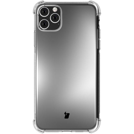 Etui + 2x szkło + obiektyw Bizon Case Clear Pack do iPhone 11 Pro, przezroczyste