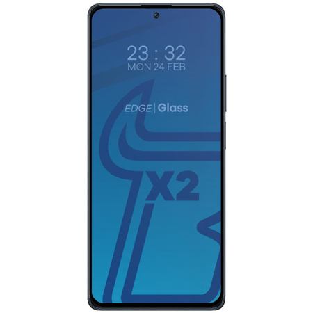 2x Szkło + szybka na aparat BIZON Edge Pack do Xiaomi Poco F5 Pro