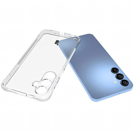 Etui + 2x szkło Bizon Case Clear Pack do Galaxy A16 4G/5G, przezroczyste