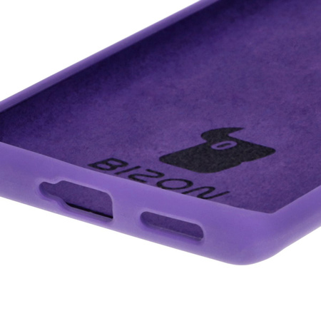 Silikonowe etui Bizon Soft Case do Tecno Spark 20 Pro+, fioletowe