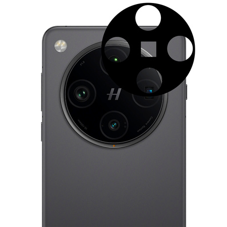 Szkło na aparat Bizon Glass Silk Lens do Oppo Find X8 Pro, 2 sztuki