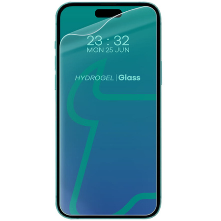 Folia hydrożelowa na tył i przód Bizon Glass Hydrogel Pack do iPhone 15 Pro
