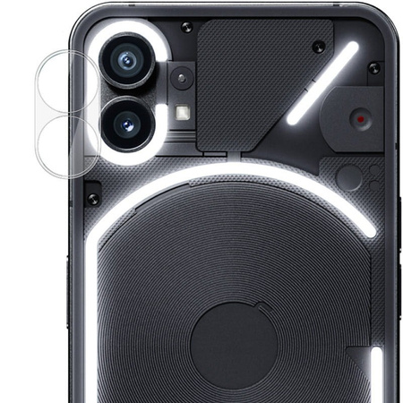 Szkło na aparat Bizon Glass Lens dla Nothing Phone 1, 2 sztuki