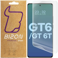 Folia hydrożelowa na ekran Bizon Glass Hydrogel Front Duo do Realme GT 6 / 6T, 2 sztuki