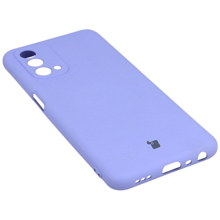 Etui Bizon Case Silicone do Oppo A93 5G, jasnofioletowe