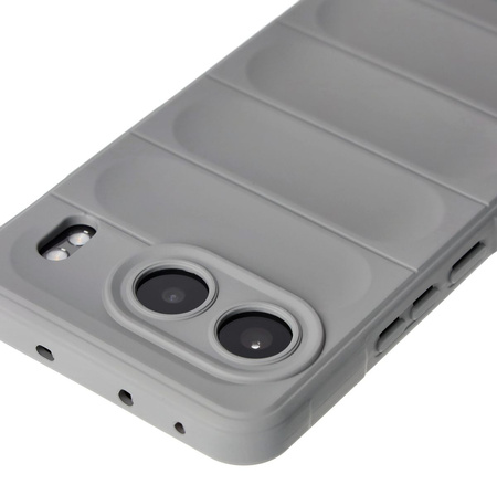 Pancerne etui Bizon Case Tur do OnePlus Nord 4, jasnoszare