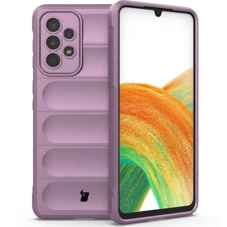 Pancerne etui Bizon Case Tur do Galaxy A33 5G, jasnofioletowe