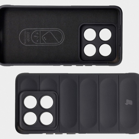 Pancerne etui Bizon Case Tur do Xiaomi 14T Pro, czarne