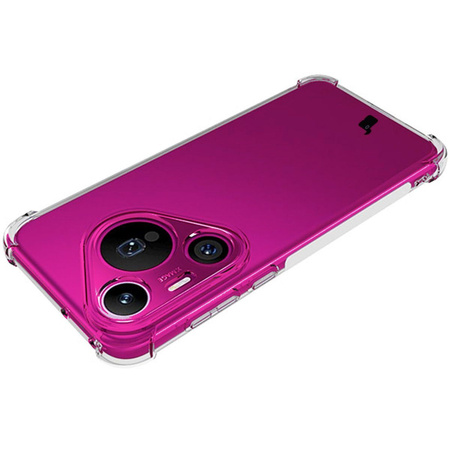 Elastyczne etui Bizon Case Salpa do Huawei Pura 70 Pro / Pro+, przezroczyste