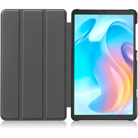 Etui Bizon Case Tab Croc do Realme Pad Mini 8.7, ciemnozielone