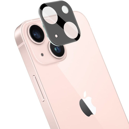 Szkło na aparat Bizon Glass Silk Lens do iPhone 15 / iPhone 15 Plus, 2 sztuki