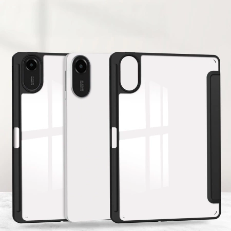 Etui z klapką Bizon Case Tab Clear Matt do Xiaomi Redmi Pad 2, czarne