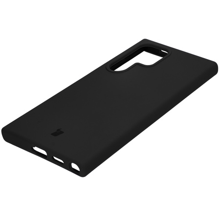 Silikonowe etui Bizon Soft Case do Galaxy S24 Ultra, czarne